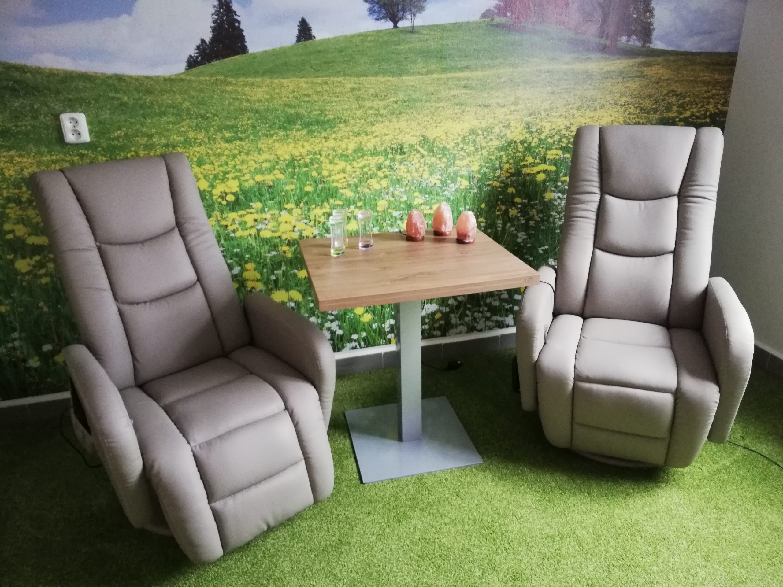 Obrázek relaxující osoby - verze 2